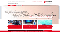 Desktop Screenshot of malteser-berlin.de