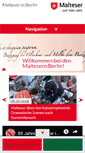 Mobile Screenshot of malteser-berlin.de